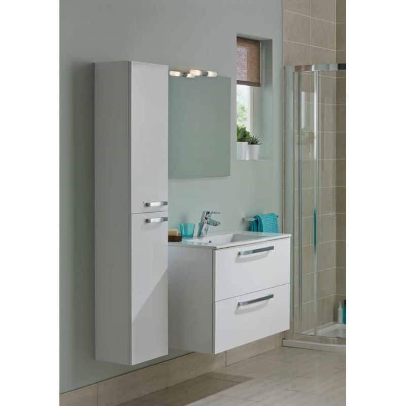UNITATE LAVOAR TEMPO SUSPENDAT 80 CU 2 SERTARE ALB
